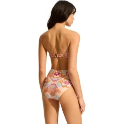 Best - Women's Spring Festival High Waisted Pant - Bikini-Bottom Bademode
