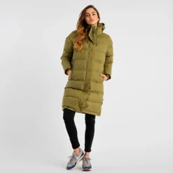 Selfhood - Women's Hooded Puffer Coat - Mantel
