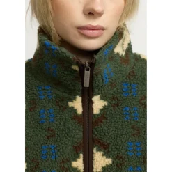 Selfhood - Women's Printed Teddy - Fleecejacke^ Freizeitjacken|Jacken