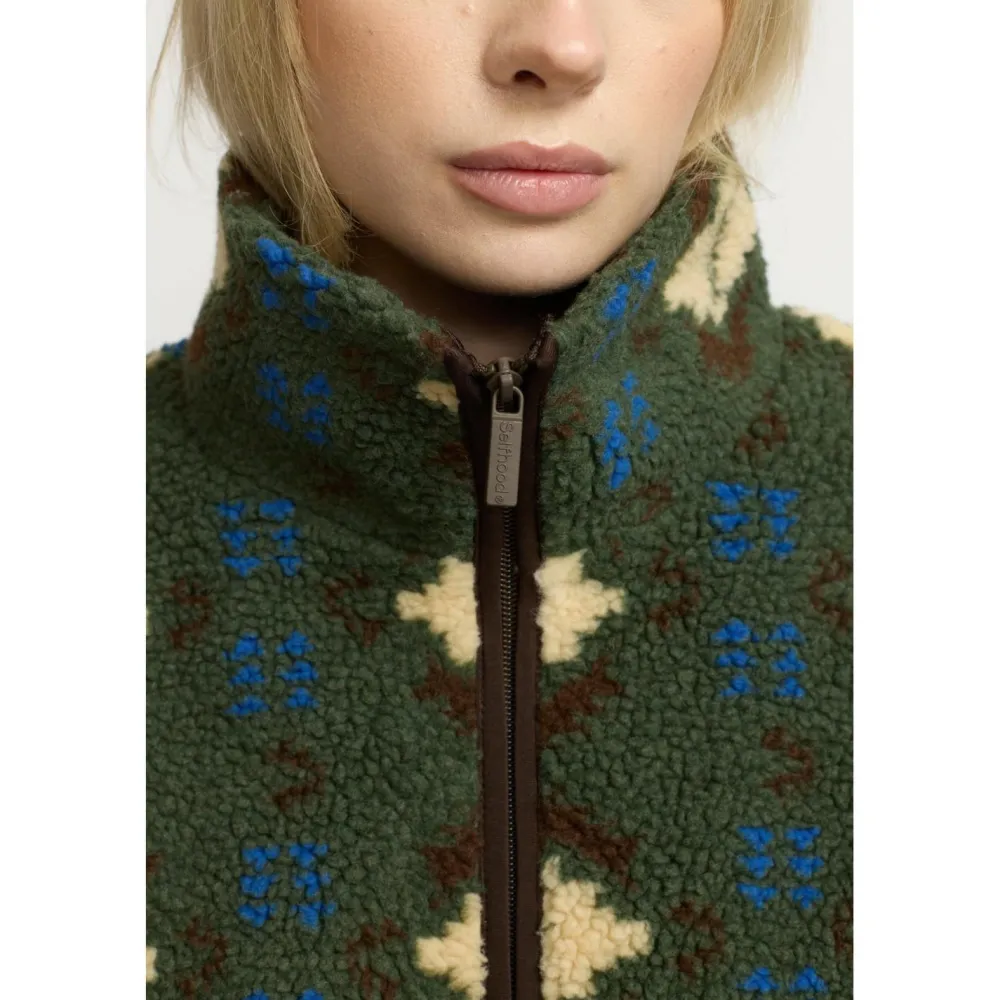 Selfhood - Women's Printed Teddy - Fleecejacke^ Freizeitjacken|Jacken