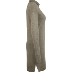 Sale - Women's Lhakpa Mock Neck Dress - Kleid Alltagsbekleidung