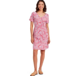 - Women's Neha Faux Wrap Dress - Kleid>Sherpa