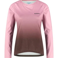 Shimano - Women's Parco L/S Printed Jersey - Radtrikot^ Fahrradbekleidung|Radtrikots
