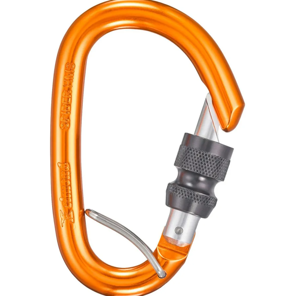 New - Carabiner Spider Screw - Schraubkarabiner Karabiner & Express-Sets