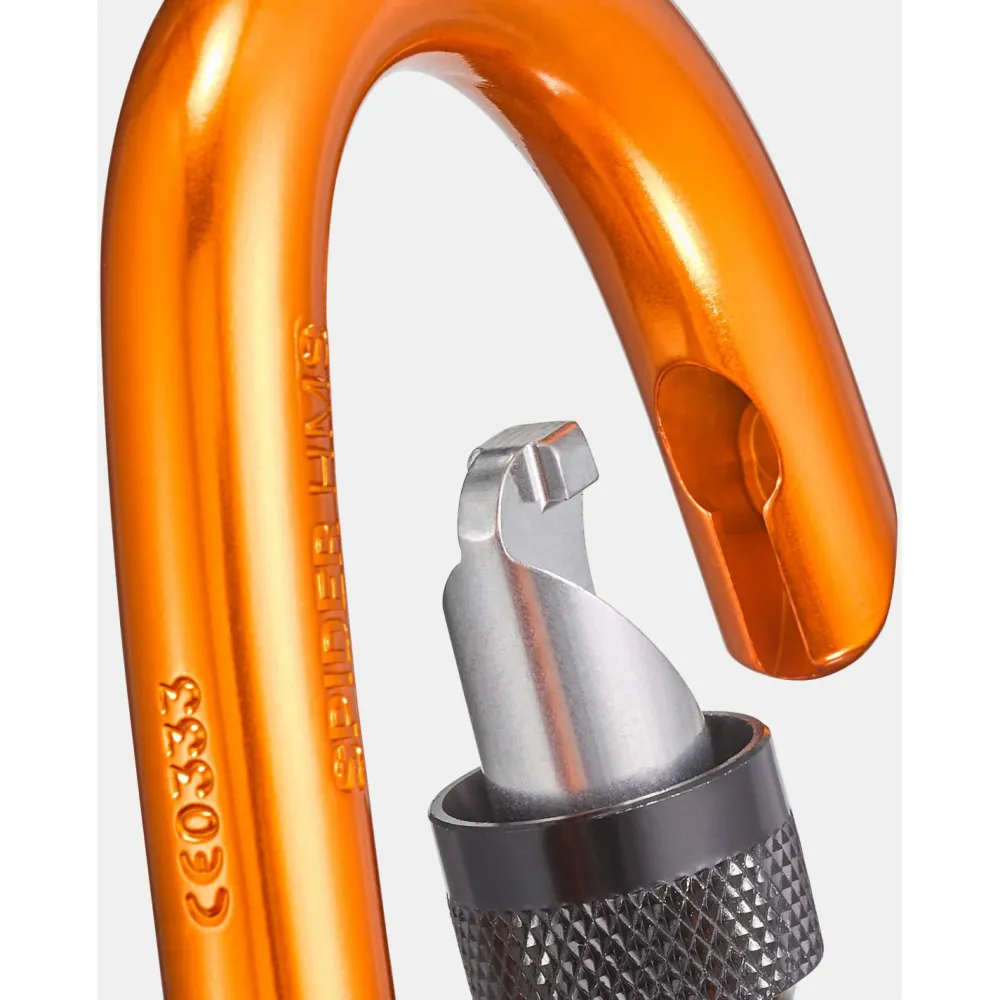 New - Carabiner Spider Screw - Schraubkarabiner Karabiner & Express-Sets
