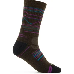 Smartwool - Hike Light Cushion Mountain Range Pattern Crew - Wandersocken