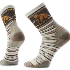 Smartwool - Hike Targeted Cushion Bear Stripe Mid Crew Socks - Wandersocken^ Wandersocken|Merinosocken