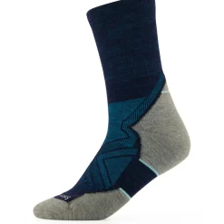 Online - Run Targeted Cushion Mid Crew - Laufsocken Merinosocken|Socken