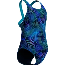 - Kid's Print Leaderback One Piece - Badeanzug>Speedo Clearance