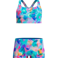 Hot - Kid's Print Racerback Two Piece - Bikini Bademode
