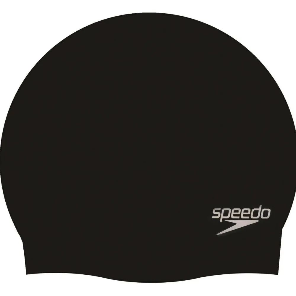 Speedo - Plain Moulded Silicone Cap - Badekappe^ Schwimm- & Strandzubehör|Badekappen