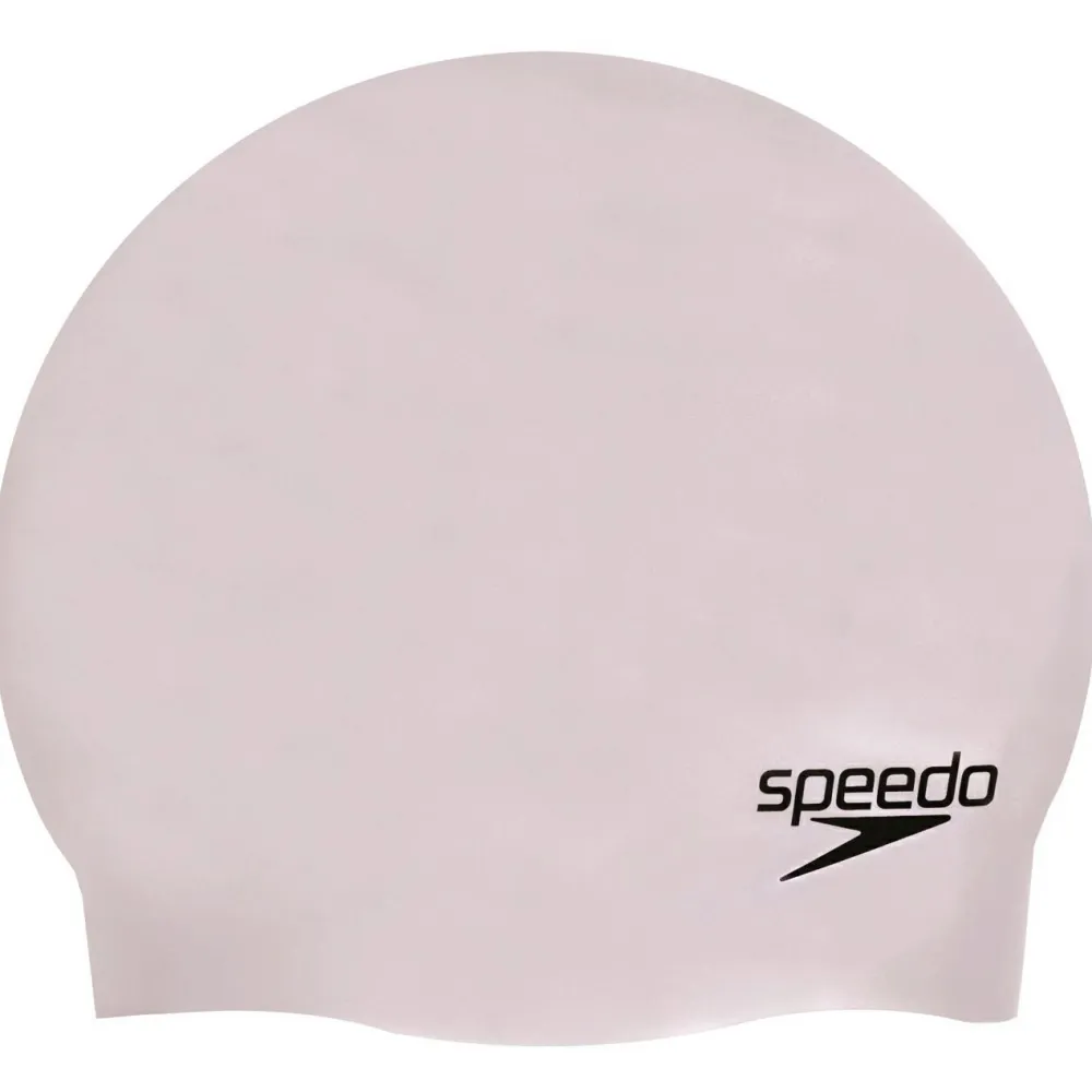 Speedo - Plain Moulded Silicone Cap - Badekappe^ Schwimm- & Strandzubehör|Badekappen