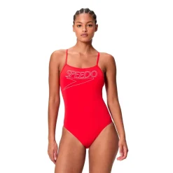 Outlet - Women's Endurance+ Logo Thin Strap One Piece - Badeanzug Bademode