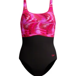 Speedo - Women's Print Contour Eclipse One Piece - Badeanzug