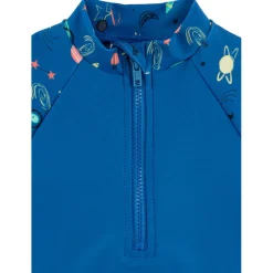 Discount - Kid's Badeshirt Kurzarm Weltraum - Lycra Bademode