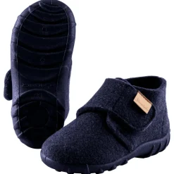 Kinder Sterntaler - Kid's Hausschuh Uni - Hüttenschuhe