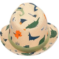 Sale - Kid's Strohhut Dino - Hut Alltagsbekleidung|Kopfbedeckungen