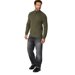 Stoic - Heavy MerinoKnit MMXX.Rutvik Half Zip - Merinopullover^ Alltagsbekleidung|Wanderbekleidung