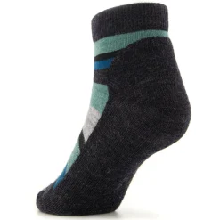 - Kid's Merino Trekking Quarter Socks Striped - Wandersocken><noscript><img width=