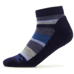 - Kid's Merino Trekking Quarter Socks Striped - Wandersocken><noscript><img width=