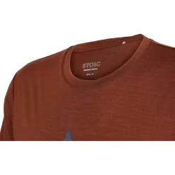 Stoic - Merino155 LaholmSt. Print T-Shirt Peak - Merinoshirt^ Alltagsbekleidung|Wanderbekleidung