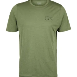- Merino155 LaholmSt. Print T-Shirt Mountain - Merinoshirt><noscript><img width=