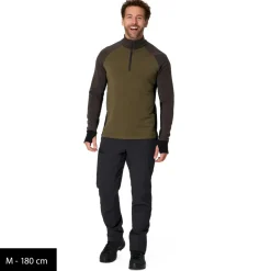Stoic - MerinoFleece260 FlenSt. Half Zip - Merinopullover^ Trekkingbekleidung|Alltagsbekleidung