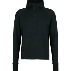 Stoic - MerinoFleece260 FlenSt. Half Zip with Hood - Merinohoodie
