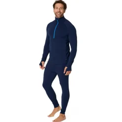 Hot - MerinoSoft245 TuleboSt. Half Zip - Merinoshirt Skibekleidung|Merinounterwäsche