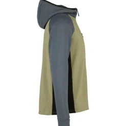 - MerinoWaffleFleece320 NorrdalSt. 3/4 Zip Hoody - Merinohoodie><noscript><img width=