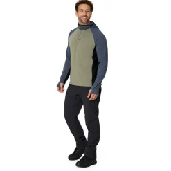 - MerinoWaffleFleece320 NorrdalSt. 3/4 Zip Hoody - Merinohoodie><noscript><img width=