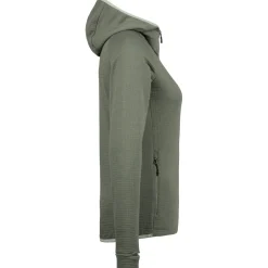 Clearance - Women's MerinoGrid285 NorrdalSt. Zip Hoody - Fleecejacke Alltagsbekleidung|Wanderbekleidung