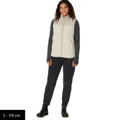 Online - Women's MerinoHighPile357 VallsboSt. Vest - Fleeceweste Alltagsbekleidung|Wanderbekleidung