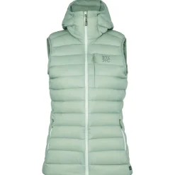 - Women's PerformanceDown SalmiSt. Vest with Hood - Daunenweste>Stoic