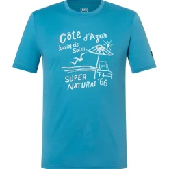Hot - Cote D'Azur Tee - Merinoshirt Alltagsbekleidung|Merinounterwäsche