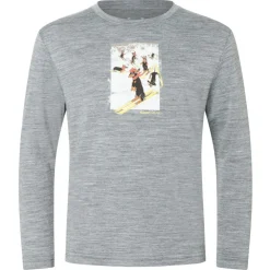 super.natural - Kid's Dachshund Party L/S - Merinounterwäsche^Kinder Alltagsbekleidung|Wanderbekleidung