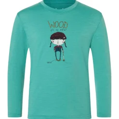 - Kid's Wood Craftine L/S - Merinoshirt>super.natural Sale