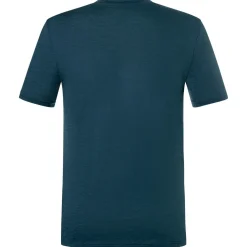 super.natural - Logo Lines Tee - Merinoshirt