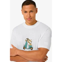 Outlet - Racing Dachshund Bio Jersey Tee - Merinoshirt Alltagsbekleidung|Merinounterwäsche