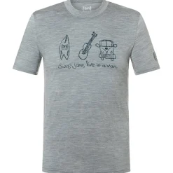 super.natural - Van Life Bio Jersey Tee - Merinoshirt^ Wanderbekleidung|Merinounterwäsche