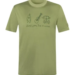 super.natural - Van Life Bio Jersey Tee - Merinoshirt^ Wanderbekleidung|Merinounterwäsche