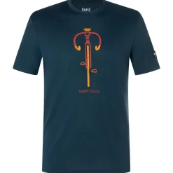 super.natural - Vintage Bike Tee - Merinoshirt