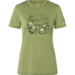 super.natural - Women's Cactus World Bio Jersey Tee - Merinoshirt^ Wanderbekleidung|Shirts, Hemden & Longsleeves