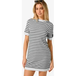 - Women's Casual Stripe Bio Dress - Kleid><noscript><img width=