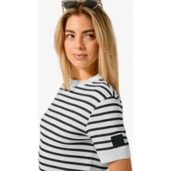 - Women's Casual Stripe Bio Dress - Kleid><noscript><img width=