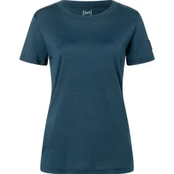 super.natural - Women's Casual Rib Bio Jersey Tee - Merinoshirt