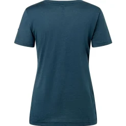 super.natural - Women's Casual Rib Bio Jersey Tee - Merinoshirt