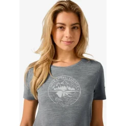 super.natural - Women's Exploring Tee - Merinoshirt^ Alltagsbekleidung|Shirts, Hemden & Longsleeves