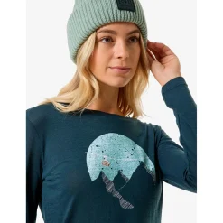 super.natural - Women's Gondola L/S - Longsleeve^ Alltagsbekleidung|Wanderbekleidung