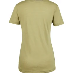 super.natural - Women's Mountain Mandala Tree Tee - Merinoshirt